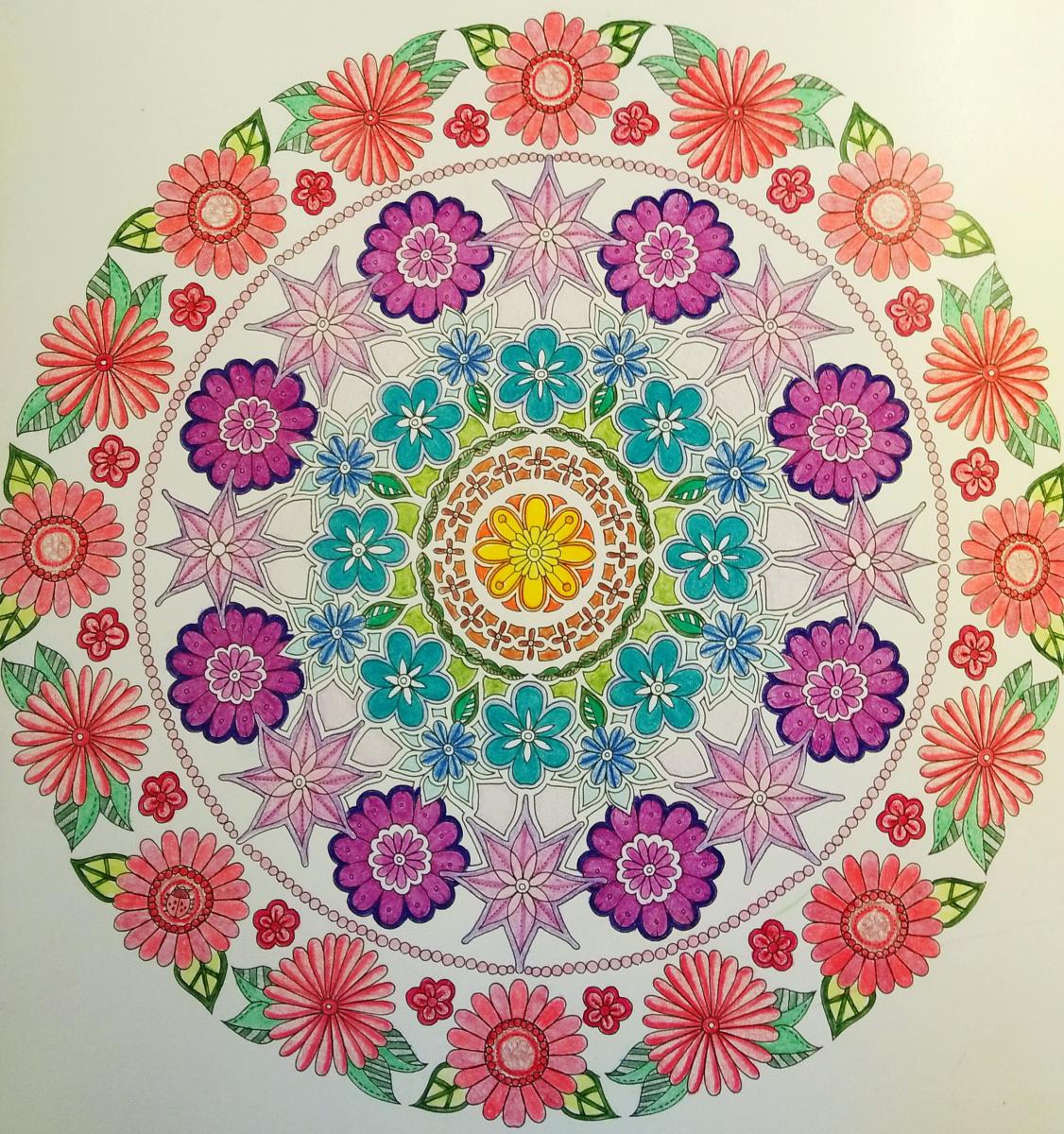 Simnple Flower Mandala